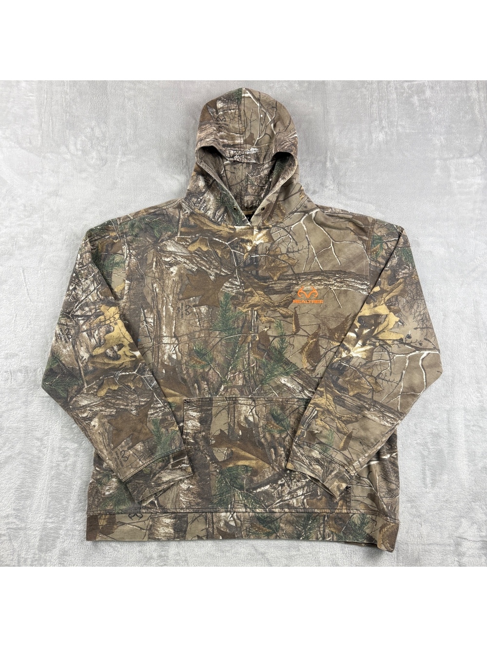 Realtree Camo Pullover Hoodie Hunting Sweatshirt Realtree Xtra PH2143 Y2K Men L